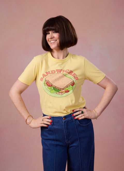 Dawn O’Porter X Joanie - Butty Sandwiches Graphic Slogan Tee