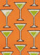 Dawn O’Porter X Joanie - Cosmo Oversized Cocktail Print Cardigan