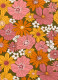 Mork Vintage Floral Print Short Sleeve Boilersuit